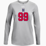 Hays Hitmen <span class="pdp-name-mascot">Hays Hitmen </span> UA Women's Team Tech Long Sleeve T-Shirt Front Thumbnail