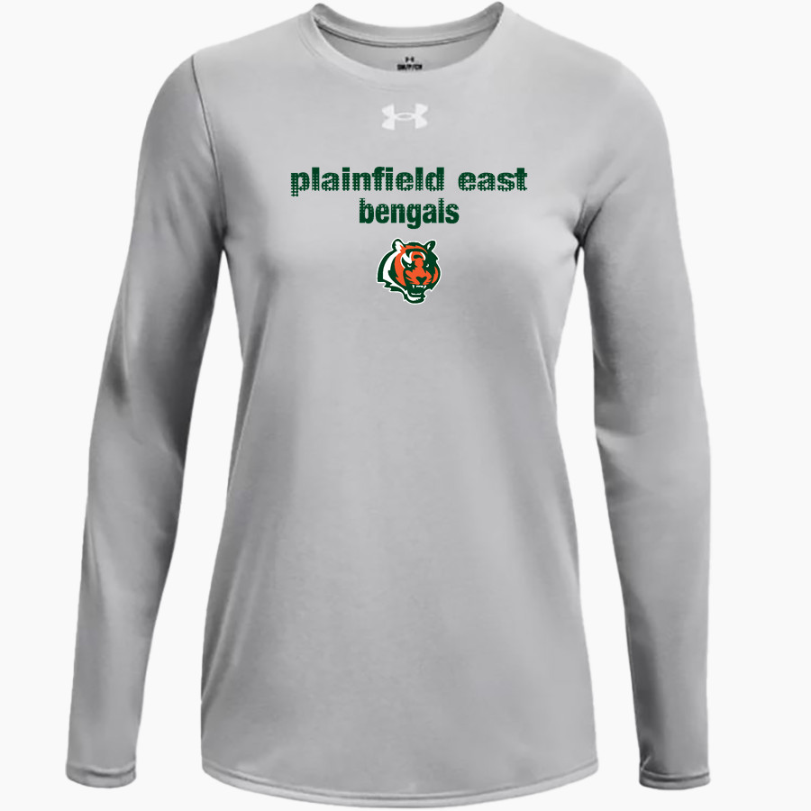 Plainfield East Bengals <span class="pdp-name-mascot">Plainfield East</span> UA Women's Team Tech Long Sleeve T-Shirt