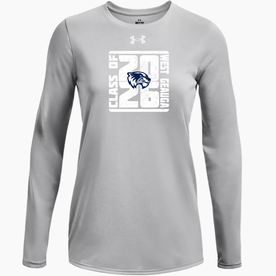 WEST GEAUGA HIGH SCHOOL WOLVERINES ONLINE STORE <span class="pdp-name-mascot">WEST GEAUGA WOLVERINES</span> UA Women's Team Tech Long Sleeve T-Shirt