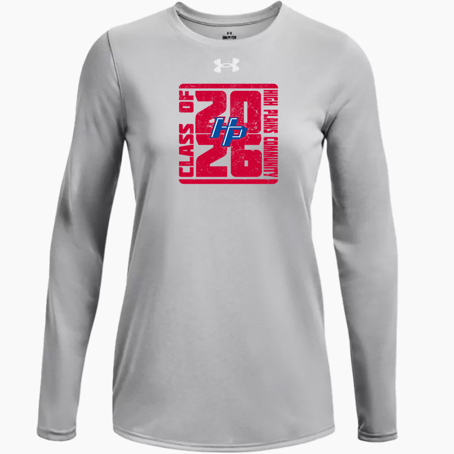 HIGH PLAINS COMMUNITY SCHOOL STORM <span class="pdp-name-mascot">HIGH PLAINS COMMUNITY STORMS</span> UA Women's Team Tech Long Sleeve T-Shirt