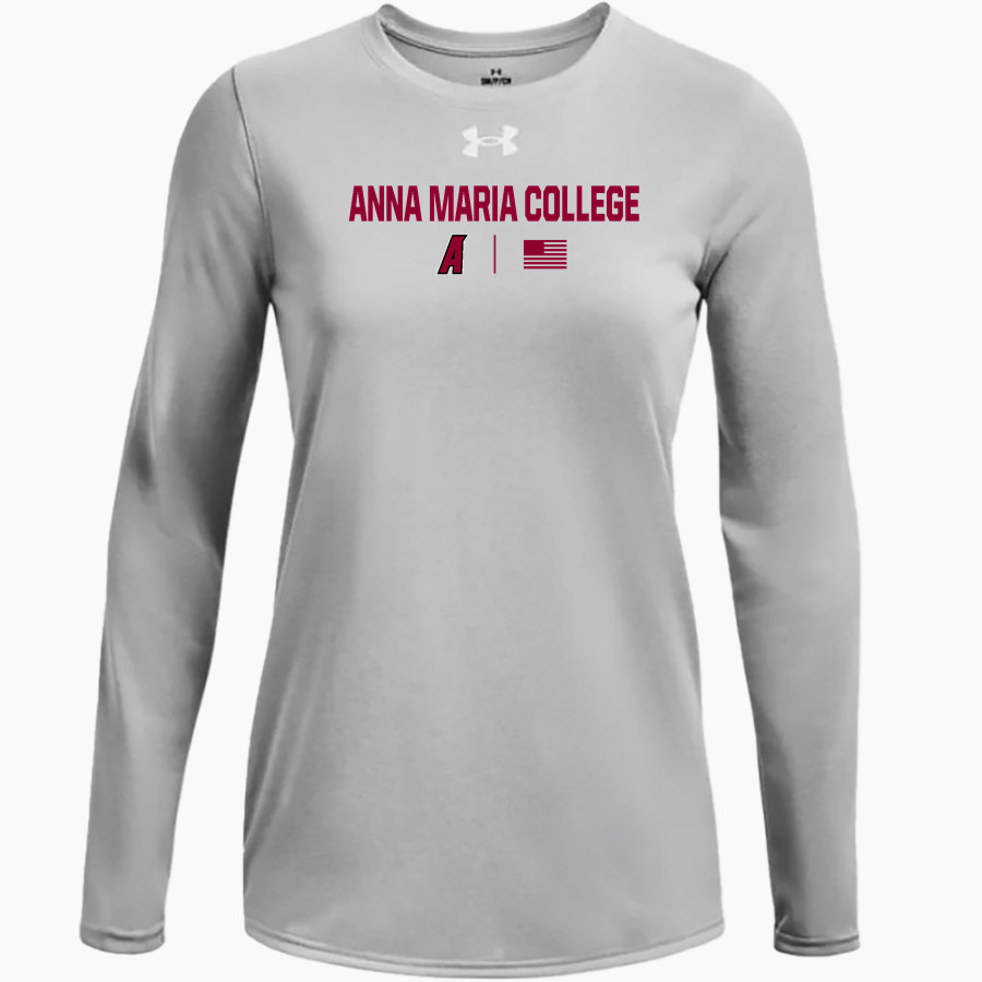 Anna Maria College Amcats <span class="pdp-name-mascot">Anna Maria College Amcats</span> UA Women's Team Tech Long Sleeve T-Shirt