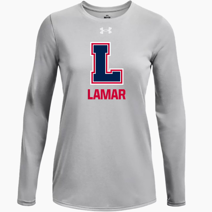 LAMAR HIGH SCHOOL TEXANS UA Women's Team Tech Long Sleeve T-Shirt