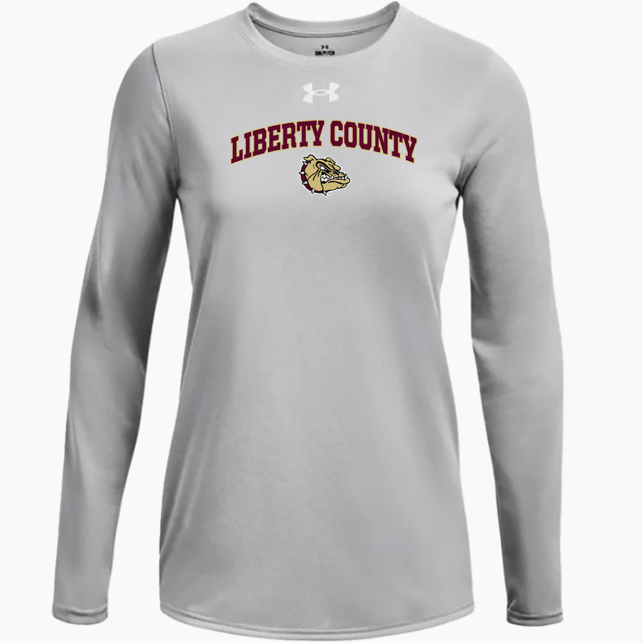 LIBERTY COUNTY HIGH SCHOOL BULLDOGS <span class="pdp-name-mascot">LIBERTY COUNTY BULLDOGS</span> UA Women's Team Tech Long Sleeve T-Shirt