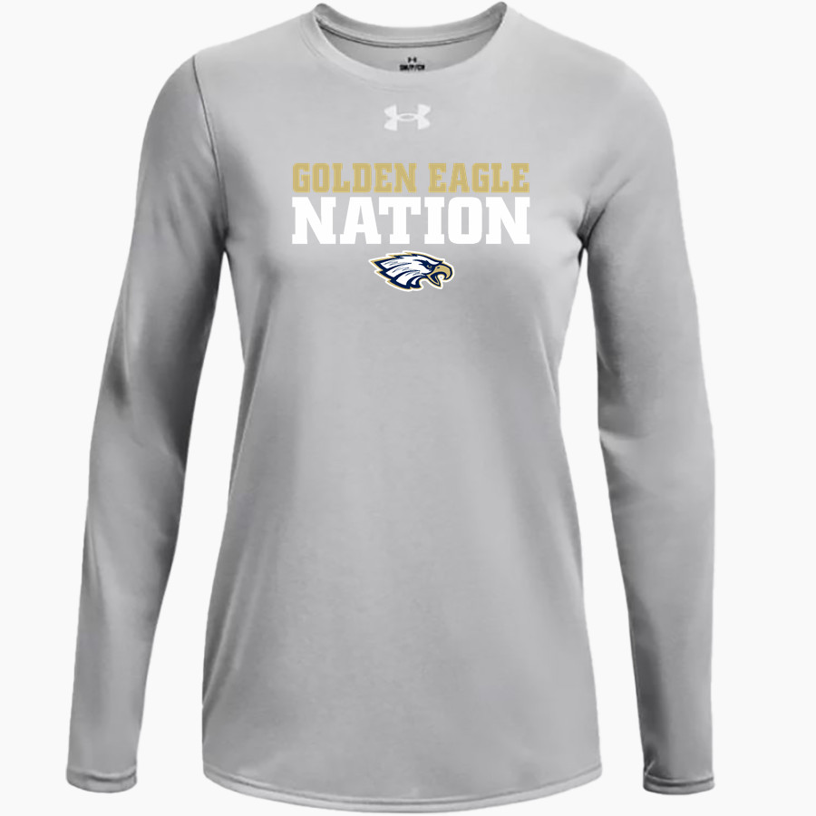 BETHPAGE HIGH SCHOOL GOLDEN EAGLES <span class="pdp-name-mascot">BETHPAGE GOLDEN EAGLES</span> UA Women's Team Tech Long Sleeve T-Shirt