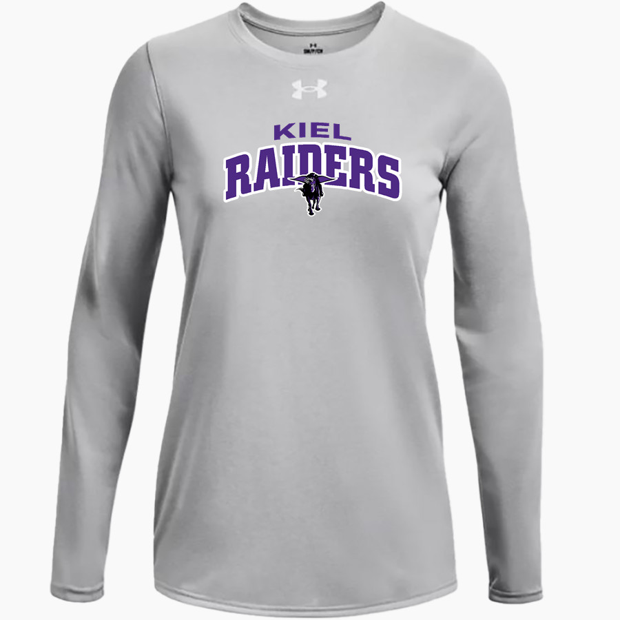 KIEL HIGH SCHOOL RAIDERS <span class="pdp-name-mascot">KIEL RAIDERS</span> UA Women's Team Tech Long Sleeve T-Shirt