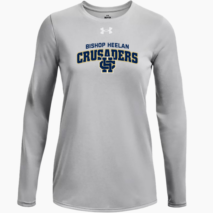 Bishop Heelan Crusaders UA Women's Team Tech Long Sleeve T-Shirt