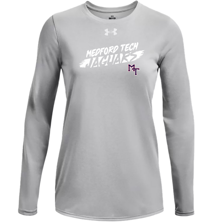 Medford Tech Jaguars <span class="pdp-name-mascot">Medford Tech High School Jaguars</span> UA Women's Tech Team Long Sleeve T-Shirt