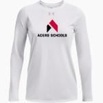 Acero Schools Chicago UA Women's Team Tech Long Sleeve T-Shirt Front Thumbnail