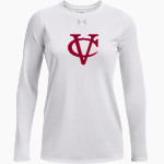 Vassar Brewers <span class="pdp-name-mascot">Vassar College Brewers</span> UA Women's Team Tech Long Sleeve T-Shirt Front Thumbnail