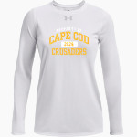 CAPE COD REG TECH HIGH SCHOOL CRUSADERS UA Women's Team Tech Long Sleeve T-Shirt Front Thumbnail