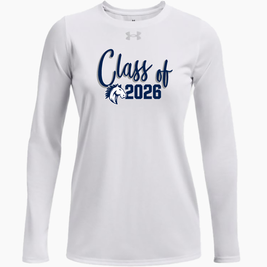 Grand Traverse Academy Mustangs <span class="pdp-name-mascot">Grand Traverse Academy Mustangs</span> UA Women's Team Tech Long Sleeve T-Shirt