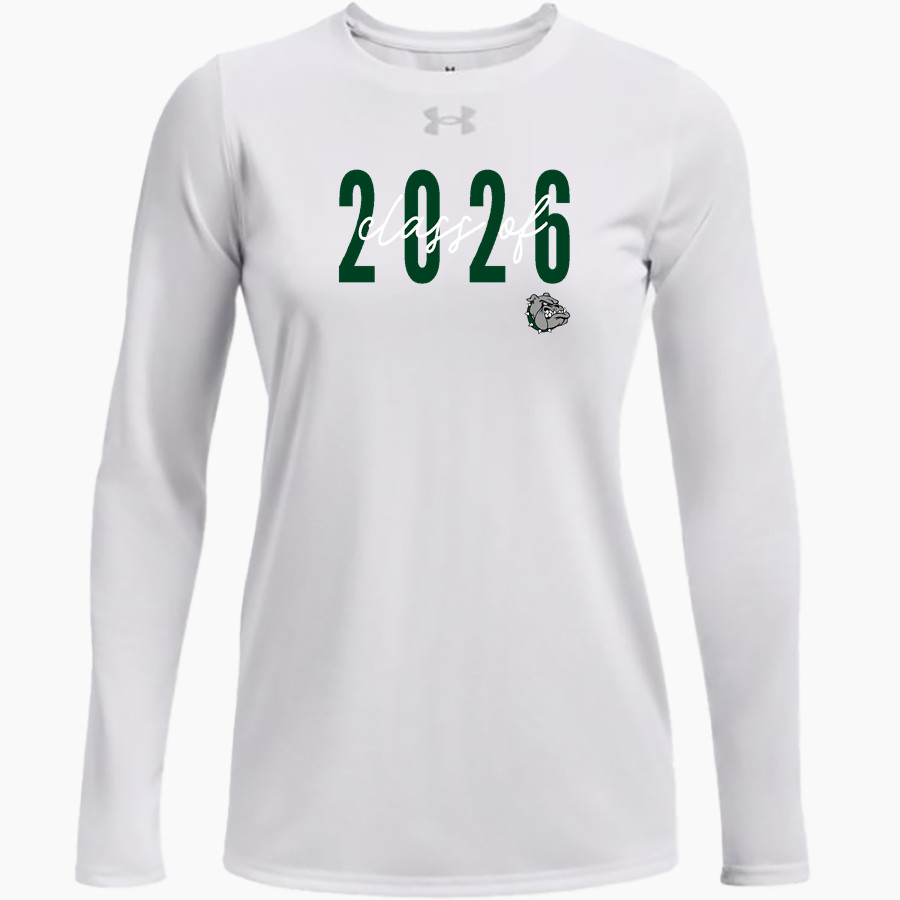 BROCTON HIGH SCHOOL BULLDOGS <span class="pdp-name-mascot">BROCTON BULLDOGS</span> UA Women's Team Tech Long Sleeve T-Shirt