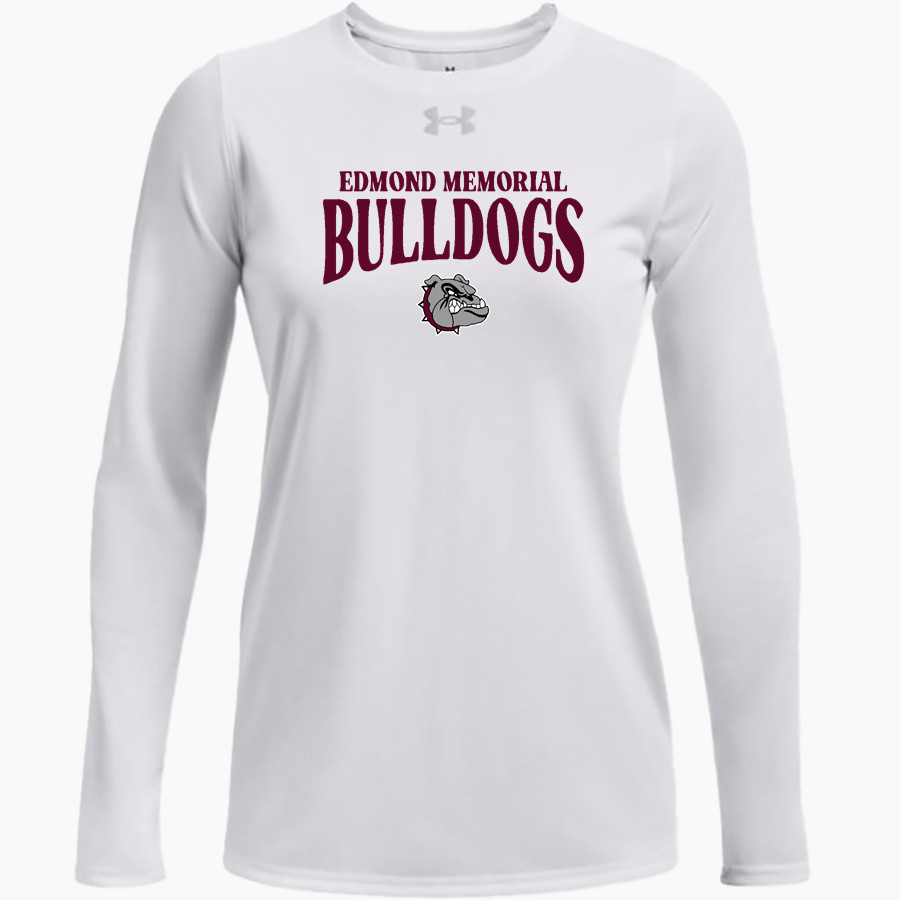 EDMOND MEMORIAL HIGH SCHOOL BULLDOGS <span class="pdp-name-mascot">EDMOND MEMORIAL BULLDOGS</span> UA Women's Team Tech Long Sleeve T-Shirt