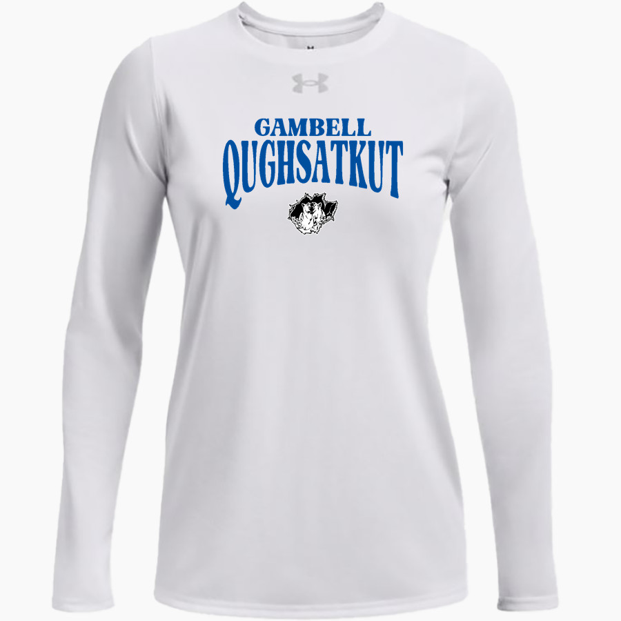 Gambell Qughsatkut <span class="pdp-name-mascot">Gambell School Qughsatkut</span> UA Women's Team Tech Long Sleeve T-Shirt