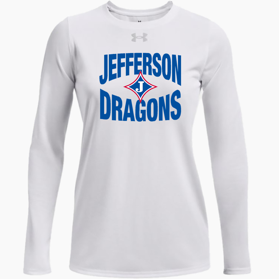 Jefferson Dragons <span class="pdp-name-mascot">Jefferson Dragons</span> UA Women's Team Tech Long Sleeve T-Shirt