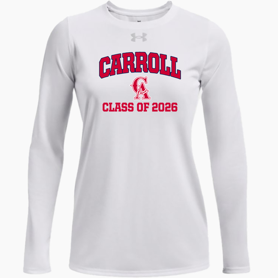 Carroll Rebels <span class="pdp-name-mascot">Carroll</span> UA Women's Team Tech Long Sleeve T-Shirt