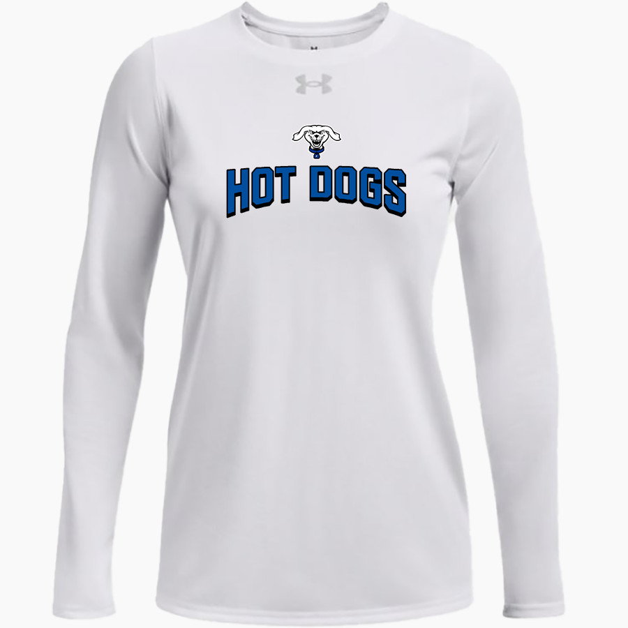 Frankfort Hot Dogs <span class="pdp-name-mascot">Frankfort Hot Dogs</span> UA Women's Team Tech Long Sleeve T-Shirt