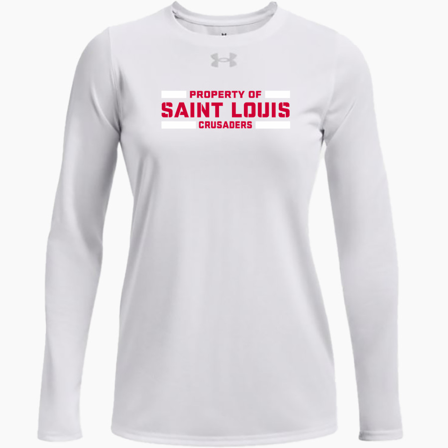 Saint Louis Crusaders <span class="pdp-name-mascot">Saint Louis Crusaders</span> UA Women's Team Tech Long Sleeve T-Shirt