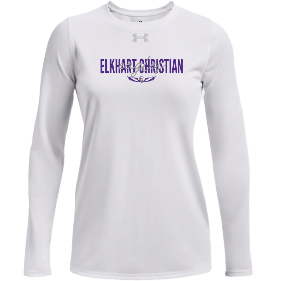 Elkhart Christian Eagles <span class="pdp-name-mascot">Elkhart Christian Eagles</span> UA Women's Tech Team Long Sleeve T-Shirt