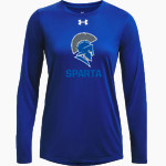 SPARTA HIGH SCHOOL SPARTANS <span class="pdp-name-mascot">SPARTA SPARTANS</span> UA Women's Team Tech Long Sleeve T-Shirt Front Thumbnail