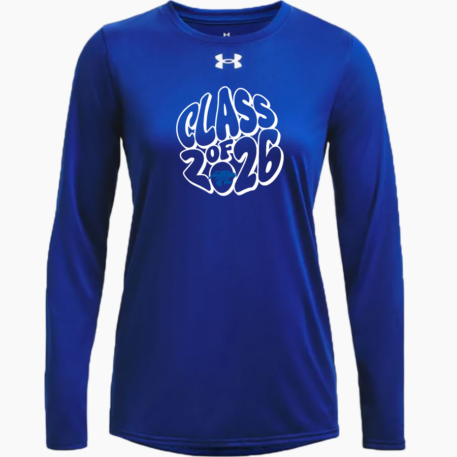 Priory Panthers <span class="pdp-name-mascot">Woodside Priory</span> UA Women's Team Tech Long Sleeve T-Shirt