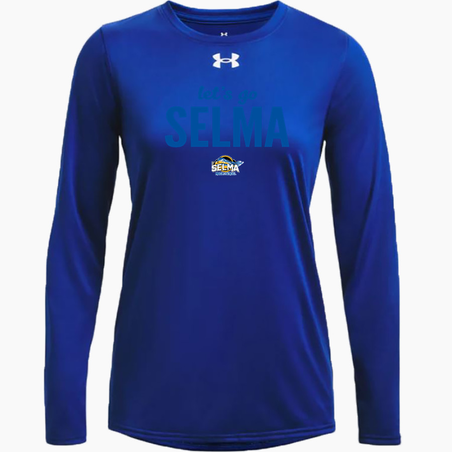 Selma Railblazers <span class="pdp-name-mascot">Selma Middle School Railblazers</span> UA Women's Team Tech Long Sleeve T-Shirt