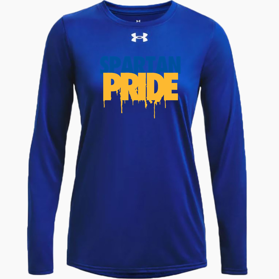 Margate STEM Spartans <span class="pdp-name-mascot">MARGATE STEM MAGNET Spartans</span> UA Women's Team Tech Long Sleeve T-Shirt