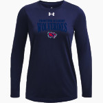 Frontier Academy Wolverines <span class="pdp-name-mascot">Frontier Academy Wolverines</span> UA Women's Team Tech Long Sleeve T-Shirt Front Thumbnail