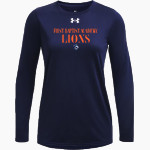 First Baptist Academy Lions <span class="pdp-name-mascot">First Baptist Academy Lions</span> UA Women's Team Tech Long Sleeve T-Shirt Front Thumbnail