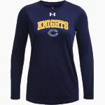 Castle Knights UA Women's Team Tech Long Sleeve T-Shirt Front Thumbnail