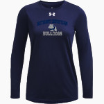Bethany Christian Bulldogs <span class="pdp-name-mascot">Bethany Christian School Bulldogs</span> UA Women's Team Tech Long Sleeve T-Shirt Front Thumbnail