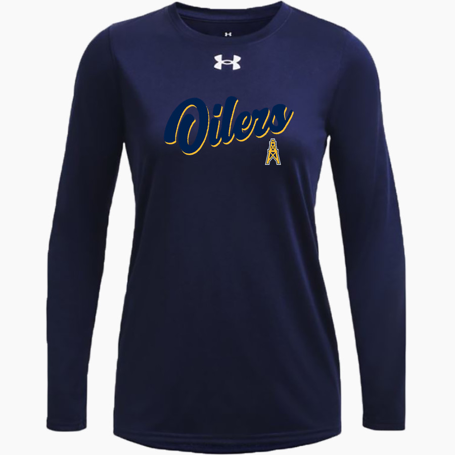 MONTEBELLO HIGH SCHOOL OILERS <span class="pdp-name-mascot">MONTEBELLO OILERS</span> UA Women's Team Tech Long Sleeve T-Shirt