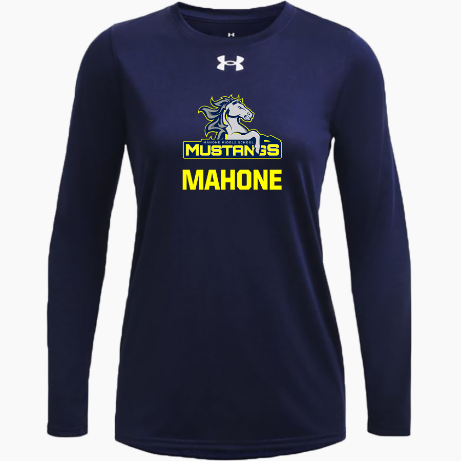 Mahone Mustangs UA Women's Team Tech Long Sleeve T-Shirt