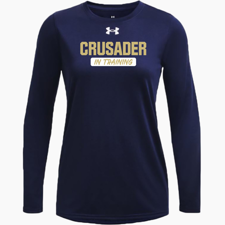 Bishop Heelan Crusaders UA Women's Team Tech Long Sleeve T-Shirt