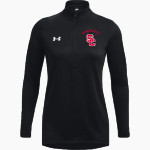 SWARTZ CREEK HIGH SCHOOL DRAGONS UA Women's Team Tech Long Sleeve Half Zip Front Thumbnail