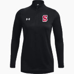 SUNDOWN HIGH SCHOOL ROUGHNECKS <span class="pdp-name-mascot">SUNDOWN ROUGHNECKS</span> UA Women's Team Tech Long Sleeve Half Zip Front Thumbnail