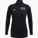 Portland Panthers <span class="pdp-name-mascot">Portland Panthers</span> UA Women's Team Tech Long Sleeve Half Zip Front Thumbnail