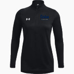 Corban Warriors <span class="pdp-name-mascot">Corban Warriors</span> UA Women's Team Tech Long Sleeve Half Zip Front Thumbnail
