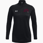 Ludlow Lions <span class="pdp-name-mascot">Lions</span> UA Women's Team Tech Long Sleeve Half Zip Front Thumbnail