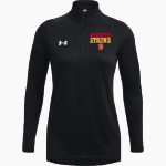 COFFEEVILLE HIGH SCHOOL PIRATES UA Women's Team Tech Long Sleeve Half Zip Front Thumbnail