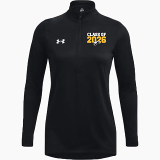 UA Women's Team Tech Long Sleeve Half Zip