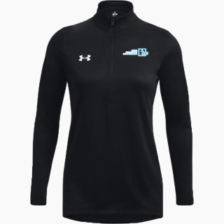 UA Women's Team Tech Long Sleeve Half Zip