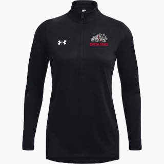 UA Women's Team Tech Long Sleeve Half Zip