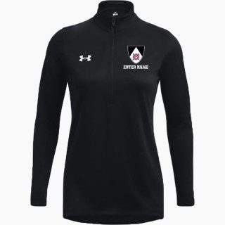UA Women's Team Tech Long Sleeve Half Zip
