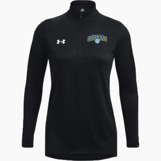 UA Women's Team Tech Long Sleeve Half Zip