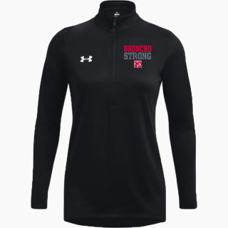 UA Women's Team Tech Long Sleeve Half Zip