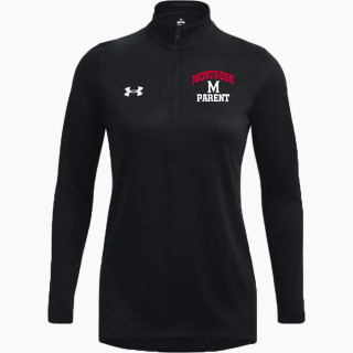 UA Women's Team Tech Long Sleeve Half Zip