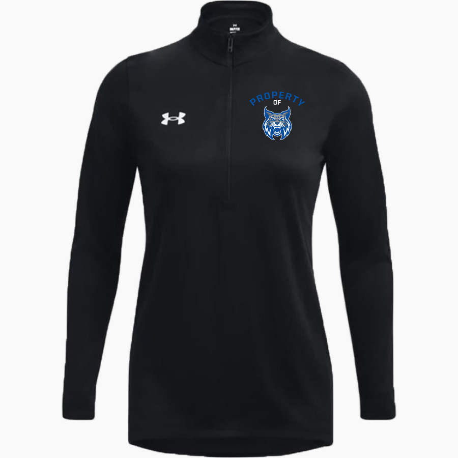WELCH HIGH SCHOOL WILDCATS UA Women's Team Tech Long Sleeve Half Zip