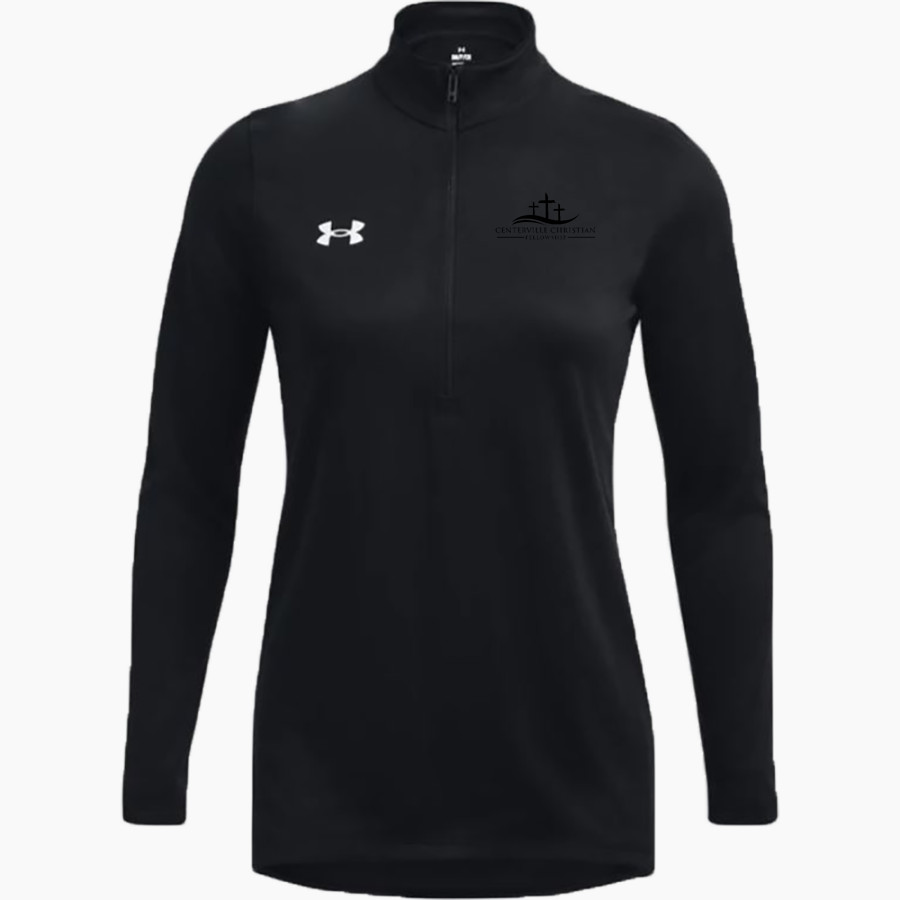Centerville Christian Fellowship Centerville Christia <span class="pdp-name-mascot">Centerville Christian Fellowship</span> UA Women's Team Tech Long Sleeve Half Zip