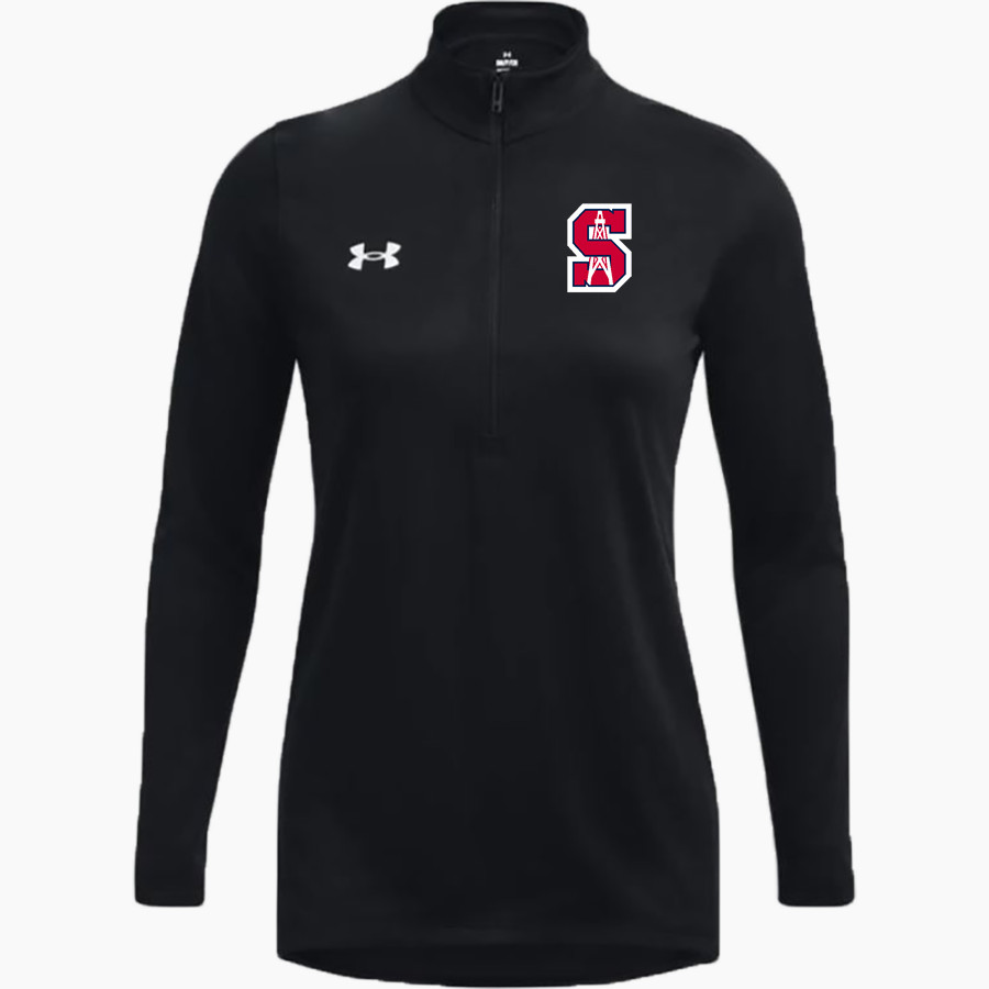 SUNDOWN HIGH SCHOOL ROUGHNECKS <span class="pdp-name-mascot">SUNDOWN ROUGHNECKS</span> UA Women's Team Tech Long Sleeve Half Zip